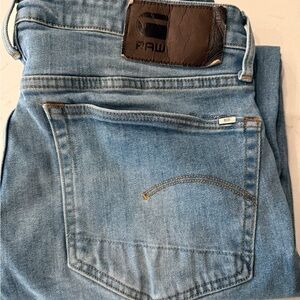G-Star Raw Denim Light Blue Jeans